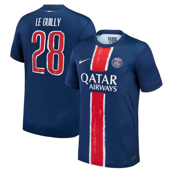 maglia psg nike home stadium 2024-25 con stampa le guilly 28 Collezione | Kit e Maglie PSG