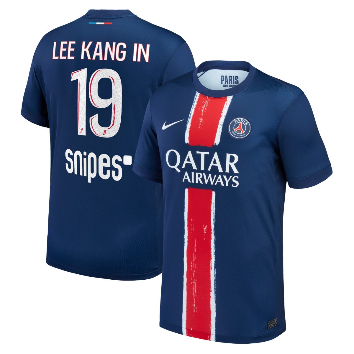 maglia psg nike home stadium 2024-25 con stampa lee kang in 19 Collezione | Kit e Maglie PSG
