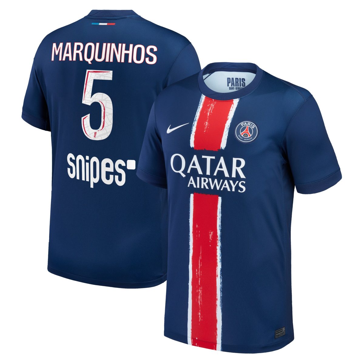 maglia psg nike home stadium 2024-25 con stampa marquinhos 5 Collezione | Kit e Maglie PSG