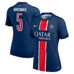 maglia psg nike home stadium 2024-25 – donne con stampa cup marquinhos 5 Collezione | Kit e Maglie PSG