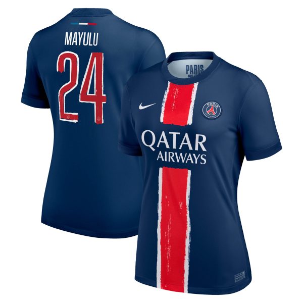 maglia psg nike home stadium 2024-25 – donne con stampa cup mayulu 24 Collezione | Kit e Maglie PSG