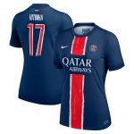 maglia psg nike home stadium 2024-25 – donne con stampa cup vitinha 17 Collezione | Kit e Maglie PSG