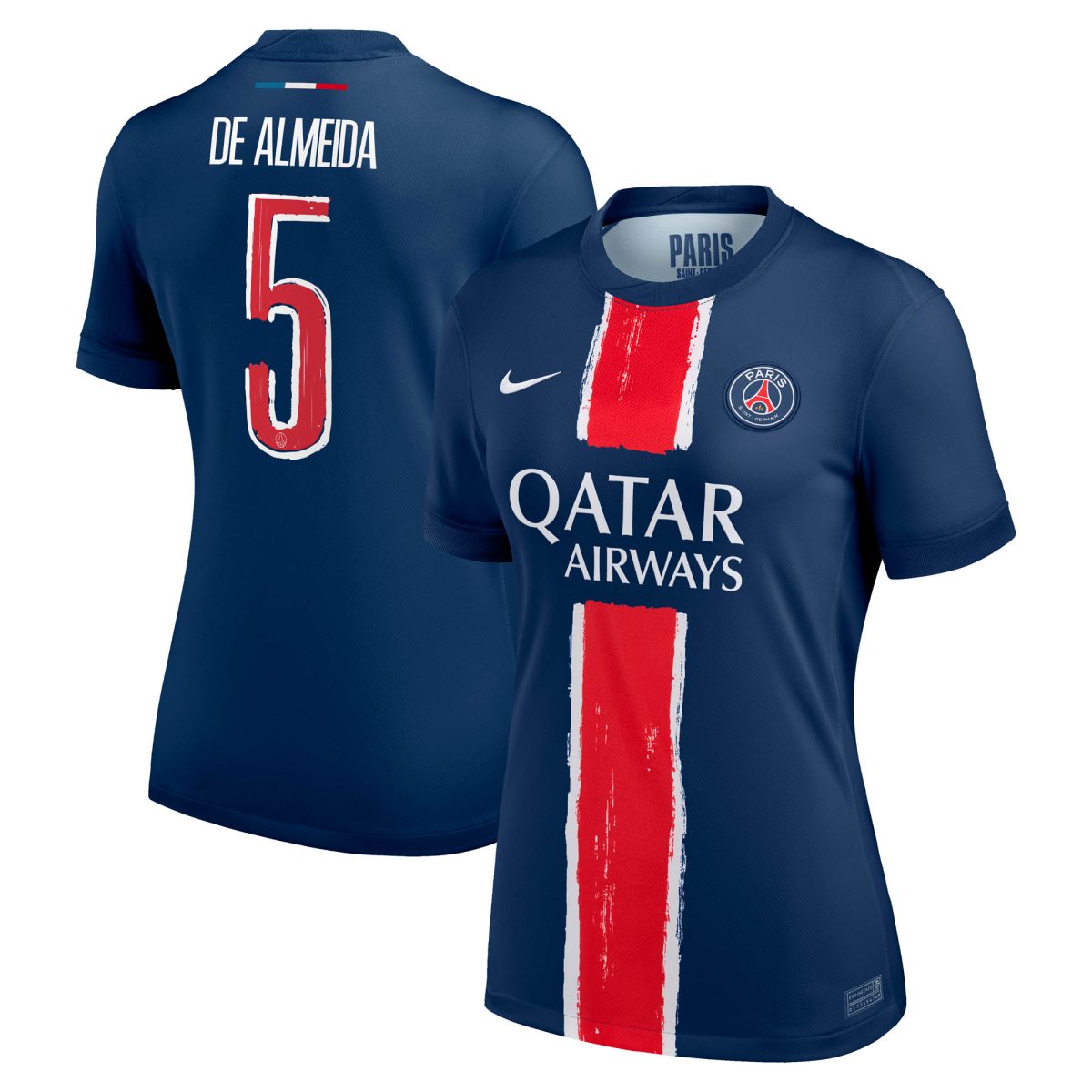 maglia psg nike home stadium 2024-25 – donne con stampa de almeida 5 Collezione | Kit e Maglie PSG