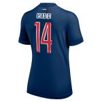 maglia psg nike home stadium 2024-25 – donne con stampa groenen 14 Collezione | Kit e Maglie PSG
