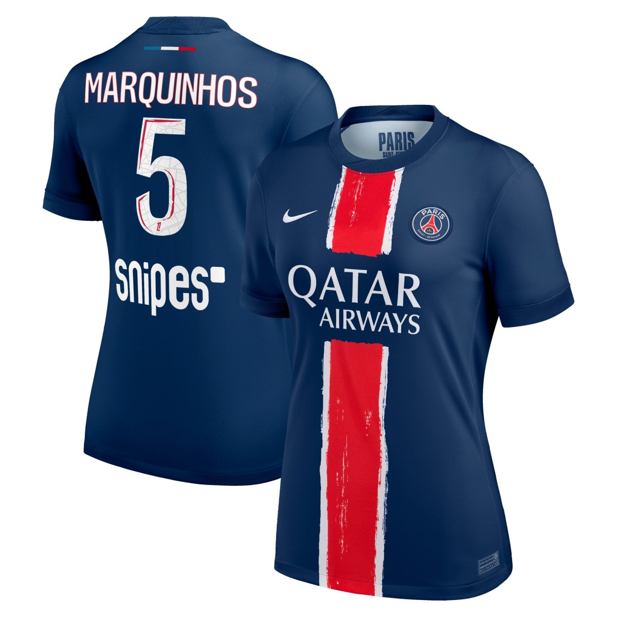 maglia psg nike home stadium 2024-25 – donne con stampa marquinhos 5 Collezione | Kit e Maglie PSG