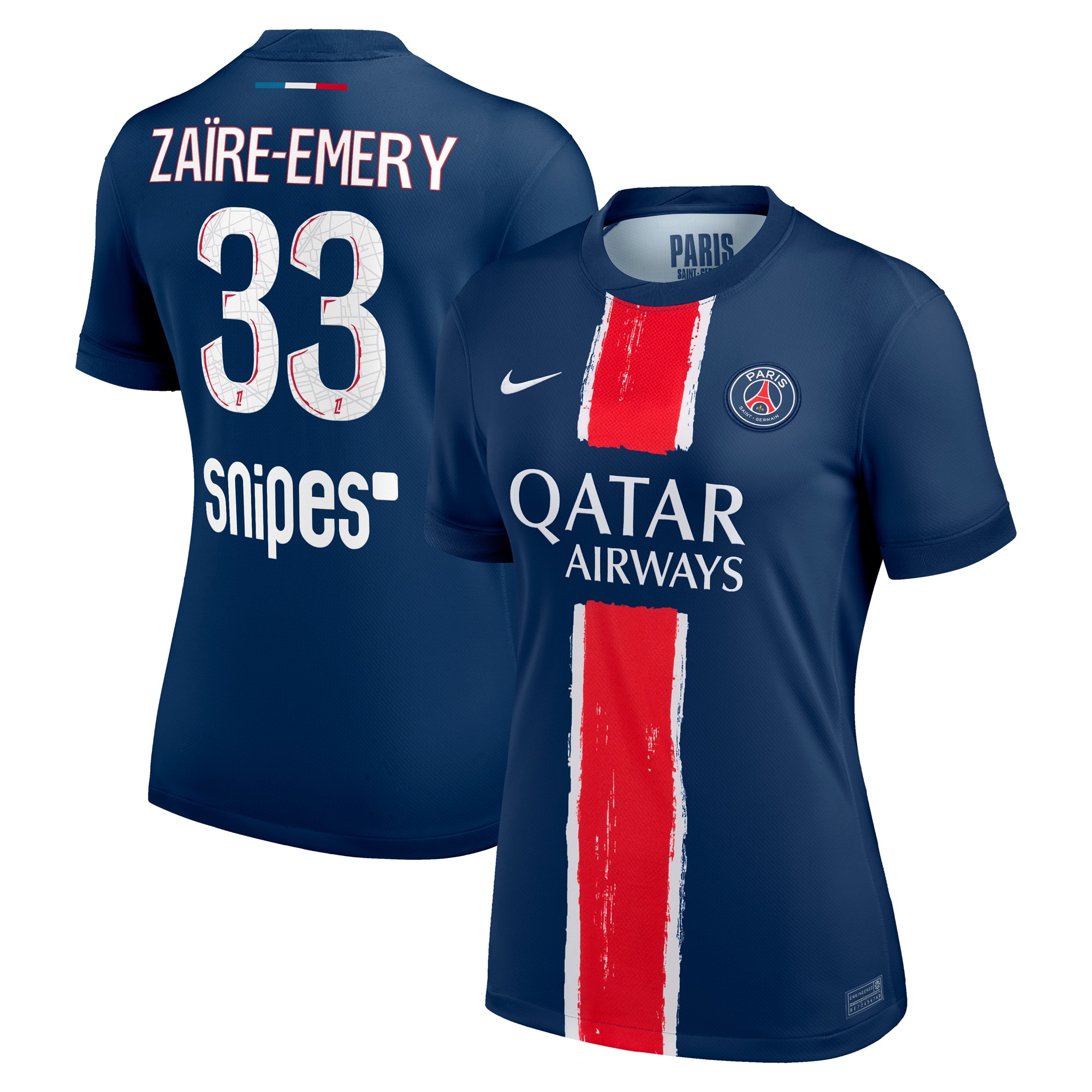 maglia psg nike home stadium 2024-25 – donne con stampa zaire-emery 33 Collezione | Kit e Maglie PSG