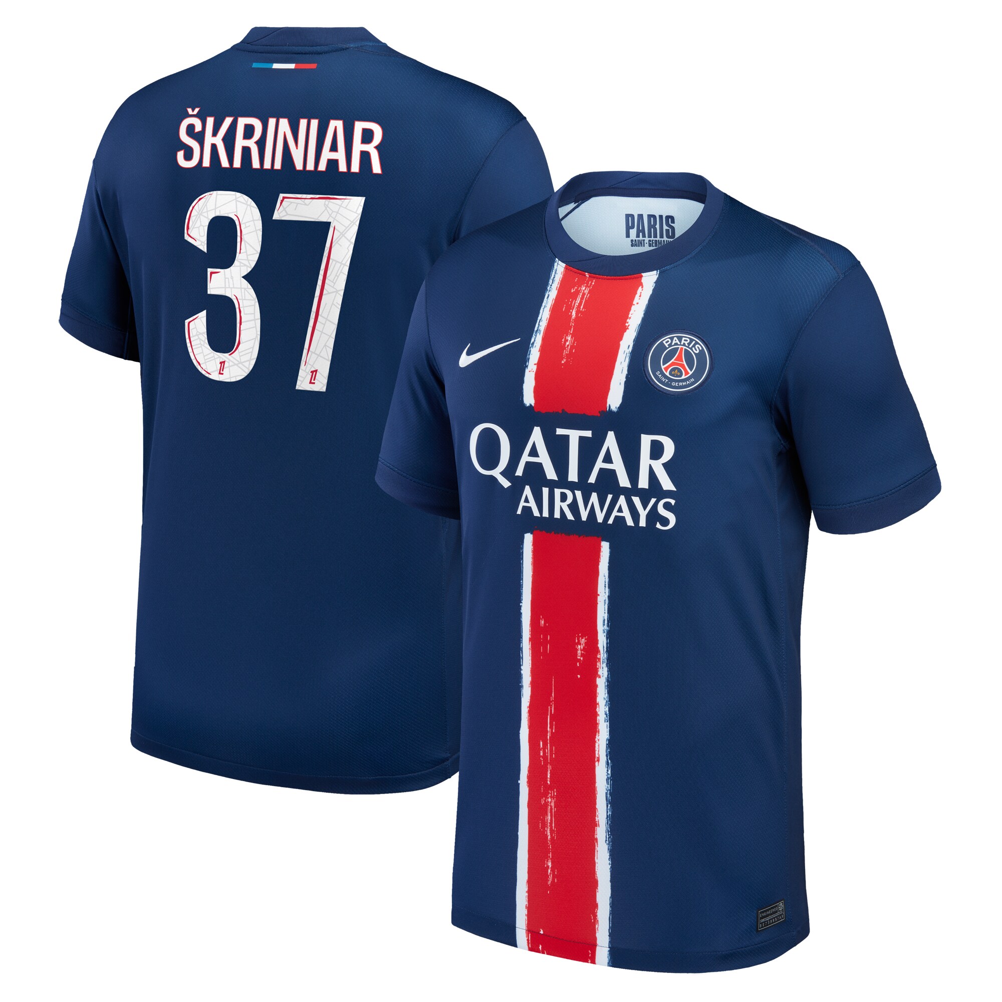 maglia psg nike home stadium 2024-25 – bambini con stampa skriniar 37 Collezione | Kit e Maglie PSG