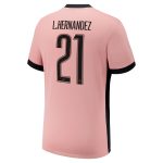 maglia psg x jordan terzo stadio 2024-25 con stampa cup l.hernandez 21 Collezione | Kit e Maglie PSG