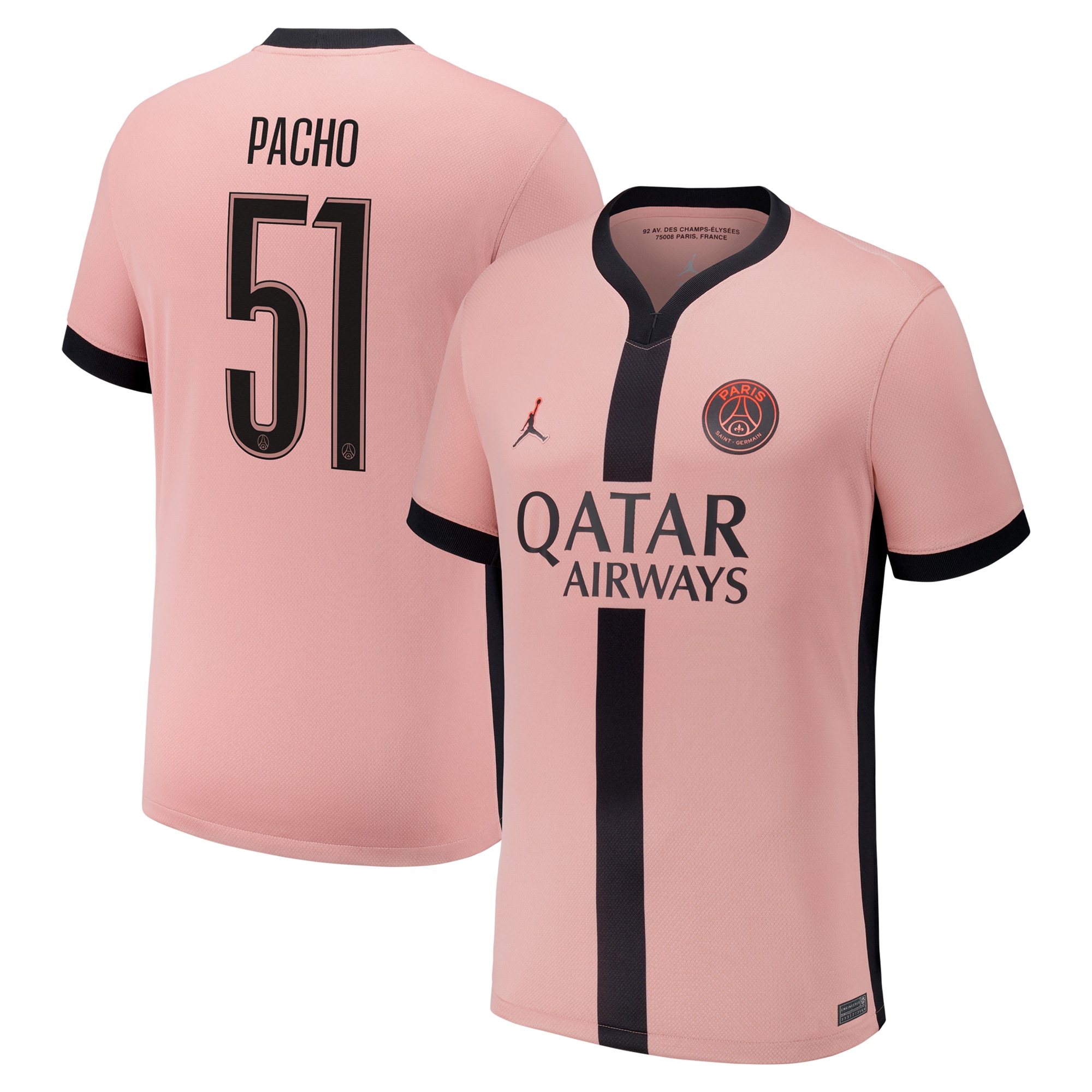 maglia psg x jordan terzo stadio 2024-25 con stampa cup pacho 51 Collezione | Kit e Maglie PSG