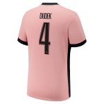 maglia psg x jordan terzo stadio 2024-25 con stampa dudek 4 Collezione | Kit e Maglie PSG