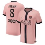 maglia terzo stadio psg jordan 2024-25 – bambini con stampa fabian 8 Collezione | Kit e Maglie PSG