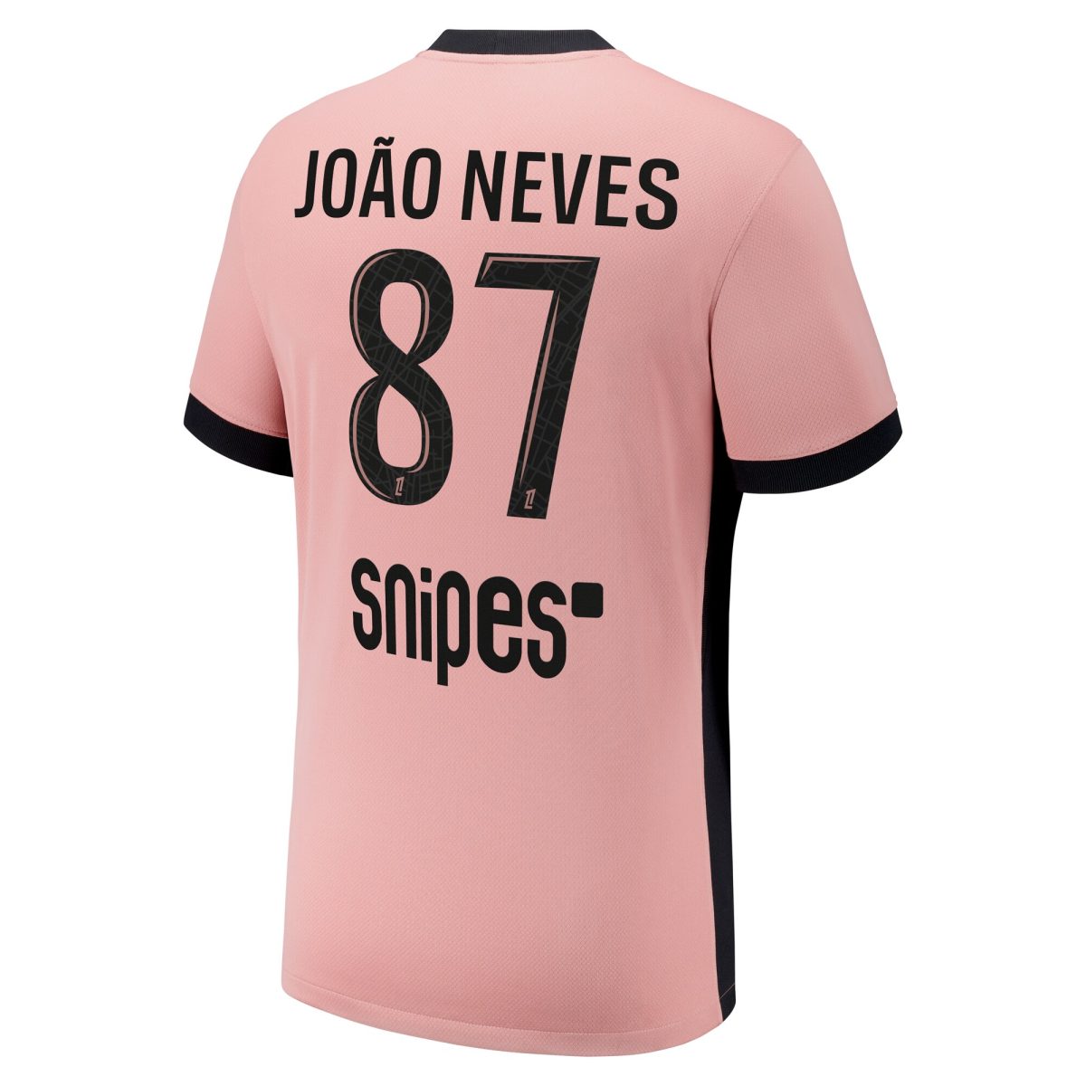 maglia terzo stadio psg jordan 2024-25 – bambini con stampa joao neves 87 Collezione | Kit e Maglie PSG