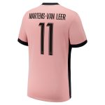 maglia terzo stadio psg jordan 2024-25 – bambini con stampa martens-van leer 11 Collezione | Kit e Maglie PSG
