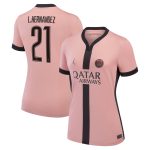 maglia terzo stadio psg jordan 2024-25 – donne con stampa cup l.hernandez 21 Collezione | Kit e Maglie PSG