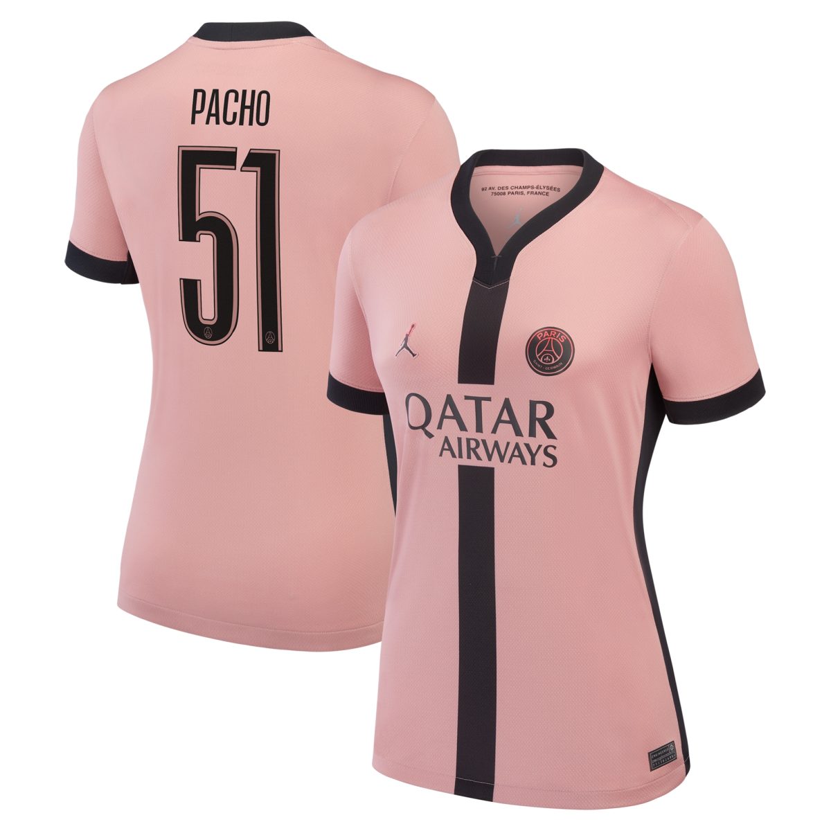 maglia terzo stadio psg jordan 2024-25 – donne con stampa cup pacho 51 Collezione | Kit e Maglie PSG