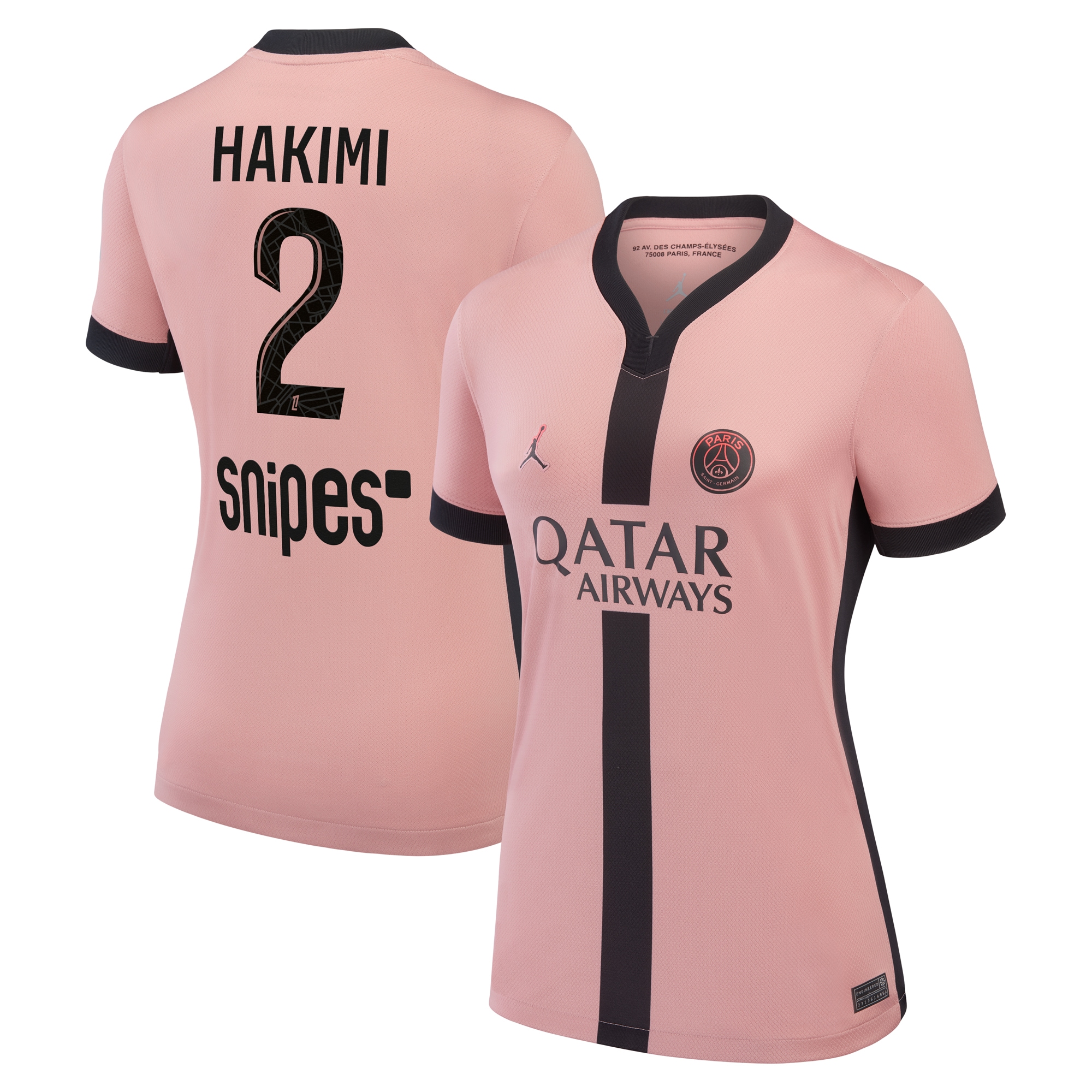 maglia terzo stadio psg jordan 2024-25 – donne con stampa hakimi 2 Collezione | Kit e Maglie PSG
