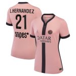 maglia terzo stadio psg jordan 2024-25 – donne con stampa l.hernandez 21 Collezione | Kit e Maglie PSG