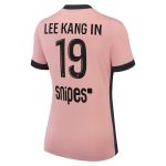 maglia terzo stadio psg jordan 2024-25 – donne con stampa lee kang in 19 Collezione | Kit e Maglie PSG