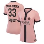 maglia terzo stadio psg jordan 2024-25 – donne con stampa zaire-emery 33 Collezione | Kit e Maglie PSG