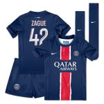 mini divisa home psg nike 2024-25 – bambini piccoli con stampa zague 42 Collezione | Kit e Maglie PSG