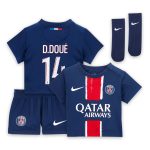 mini divisa home psg nike 2024-25 – neonatos con stampa d.doue 14 Collezione | Kit e Maglie PSG