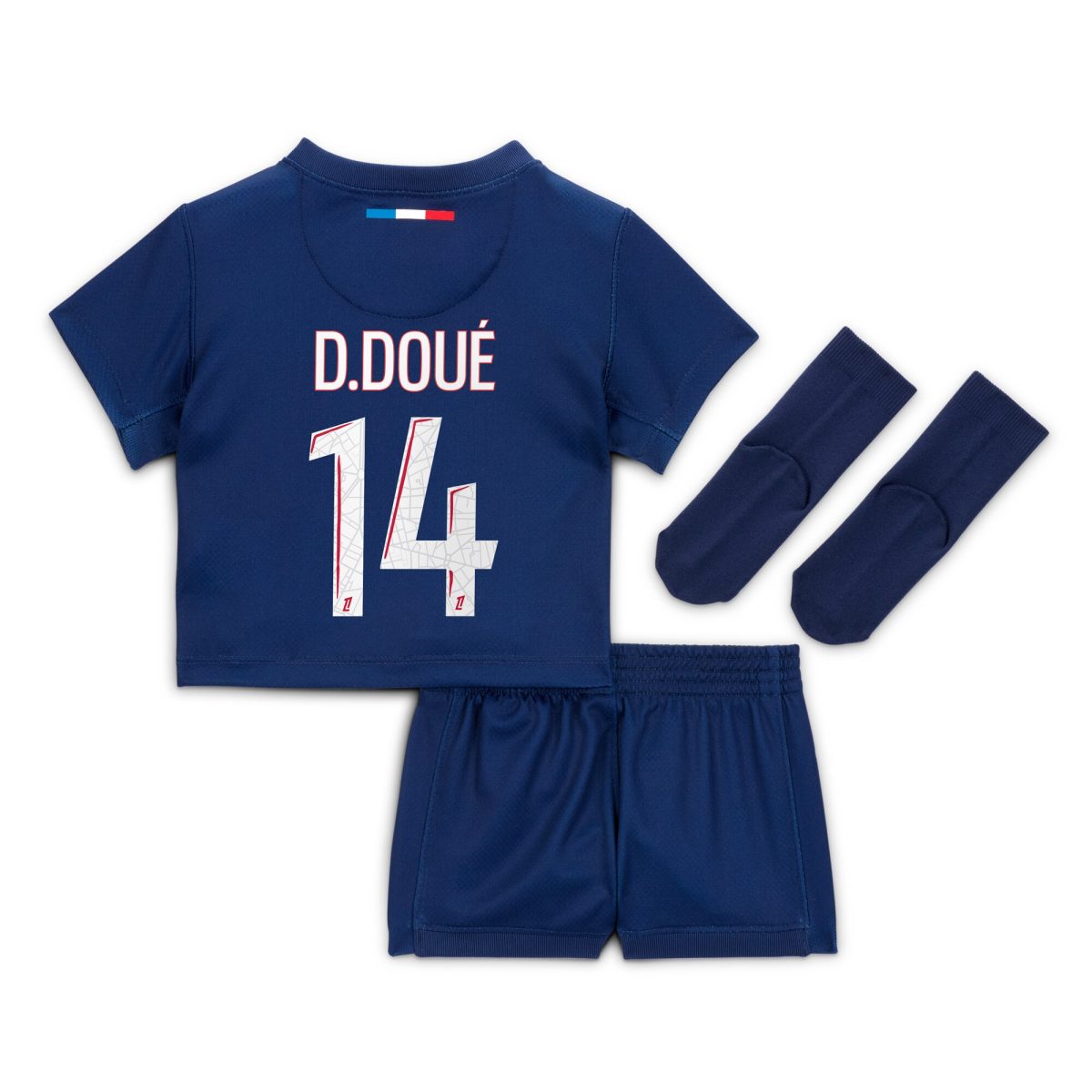 mini divisa home psg nike 2024-25 – neonatos con stampa d.doue 14 Collezione | Kit e Maglie PSG