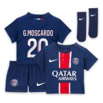 mini divisa home psg nike 2024-25 – neonatos con stampa g.moscardo 20 Collezione | Kit e Maglie PSG