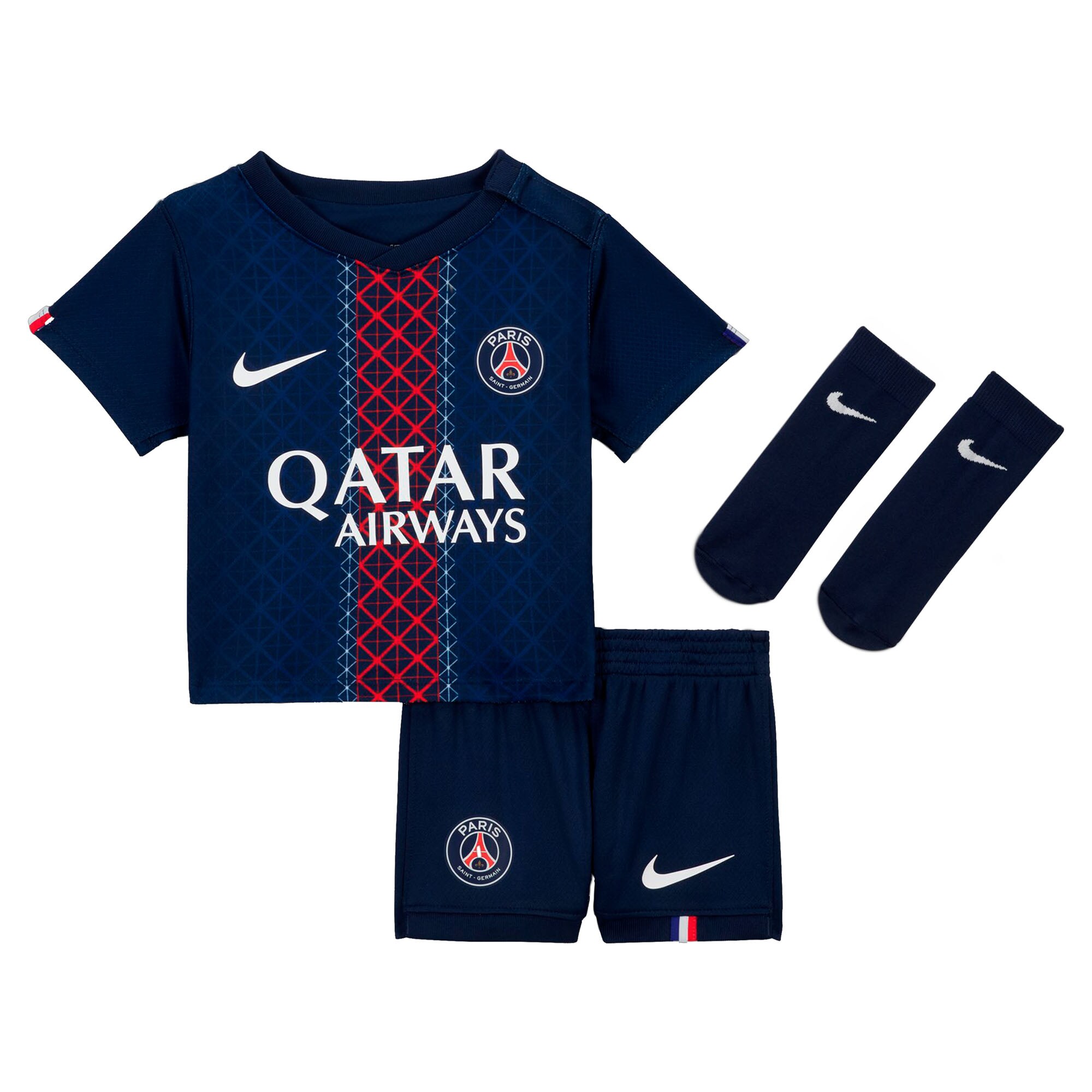 mini divisa home psg nike 2024-25 – neonatos con stampa mayulu 24 Collezione | Kit e Maglie PSG