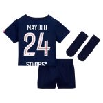 mini divisa home psg nike 2024-25 – neonatos con stampa mayulu 24 Collezione | Kit e Maglie PSG
