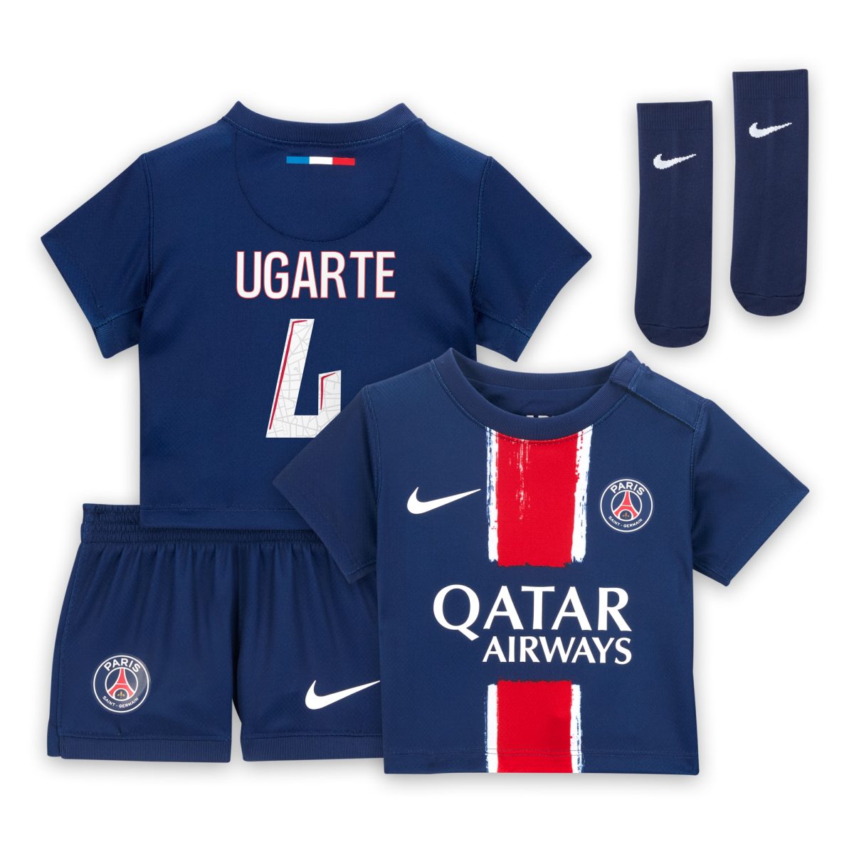 mini divisa home psg nike 2024-25 – neonatos con stampa ugarte 4 Collezione | Kit e Maglie PSG