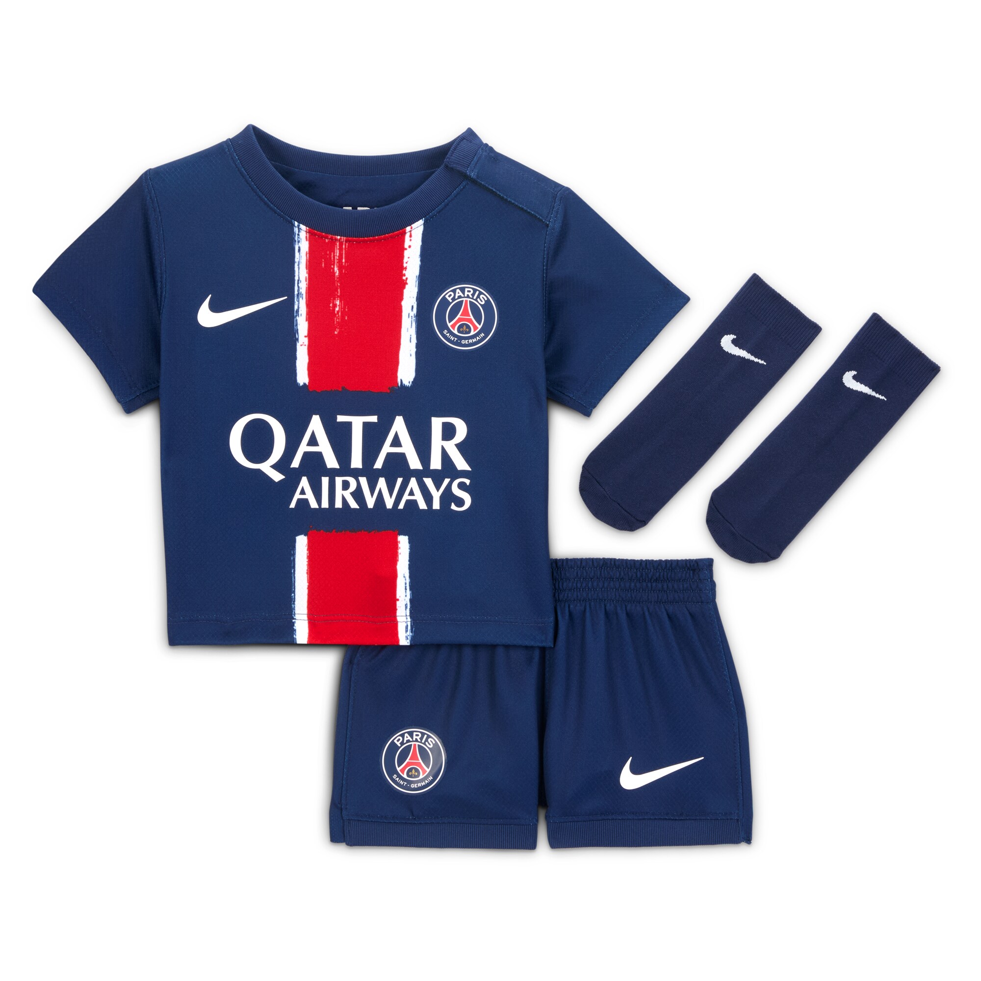 mini divisa nike home stadium psg 2024-25 – neonatos Collezione | Kit e Maglie PSG