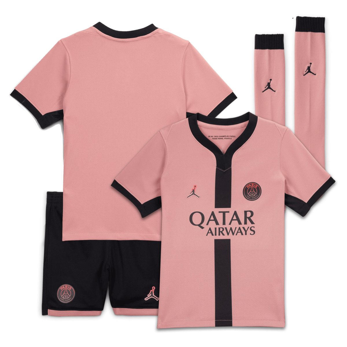 mini kit psg jordan third stadium 2024-25 – bambini piccoli Collezione | Kit e Maglie PSG