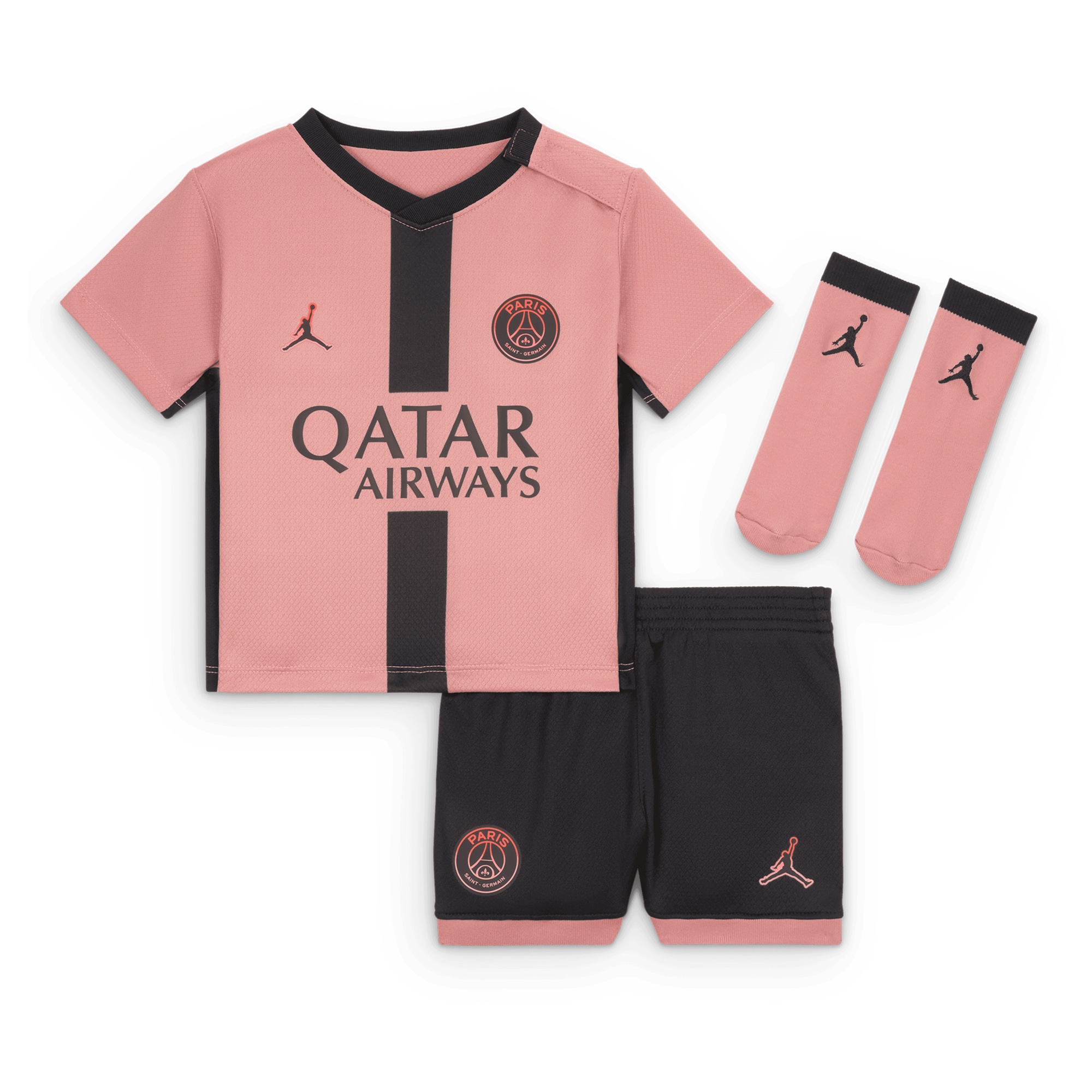 mini kit psg jordan third stadium 2024-25 – neonatos con stampa fabian 8 Collezione | Kit e Maglie PSG