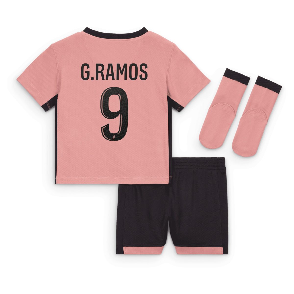 mini kit psg jordan third stadium 2024-25 – neonatos con stampa g.ramos 9 Collezione | Kit e Maglie PSG
