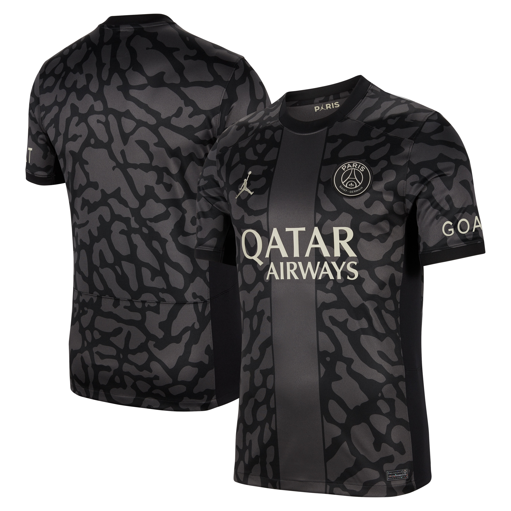 psg x jordan third stadium shirt 2023-24 con stampa personalizza Collezione | Kit e Maglie PSG