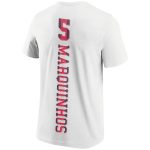 t-shirt grafica paris saint-germain marquinhos no.5 – bianca – uomo Collezione | Kit e Maglie PSG