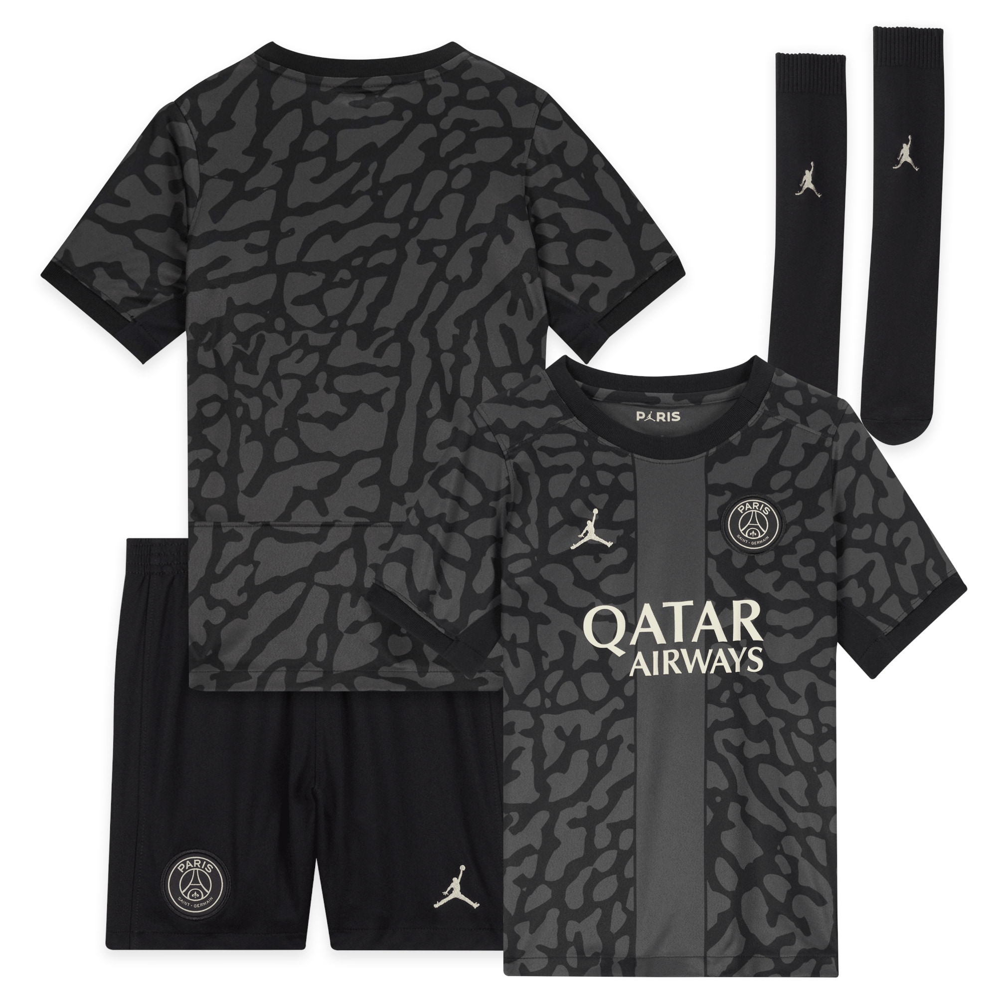 terza maglia da stadio psg x jordan 2023-24 – bambini piccoli con stampa personalizza Collezione | Kit e Maglie PSG